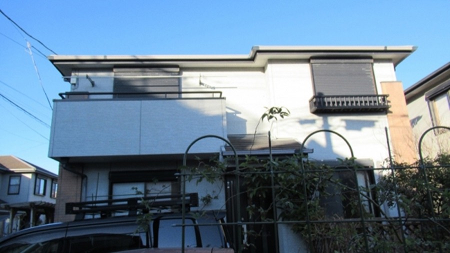 工事前の住まいの外観