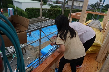 親子餅投げ.JPG